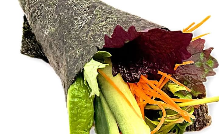 Vegetable Hand Roll