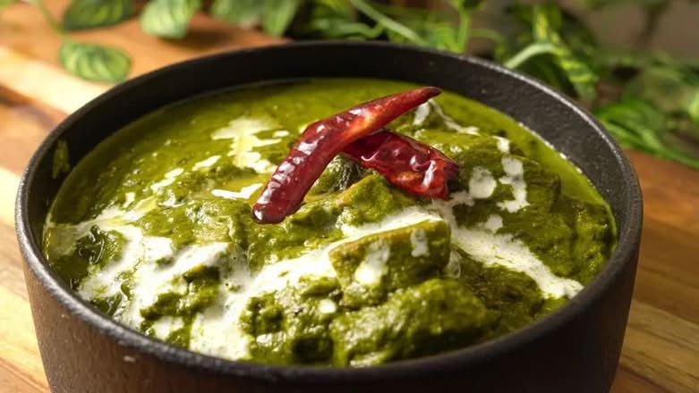 Lehsuni Palak Paneer 🌱🚫🌾
