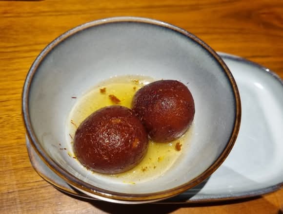 Saffron Gulab Jamun