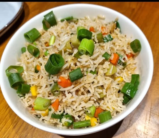 Veg Fried Rice 🌱🚫🌾