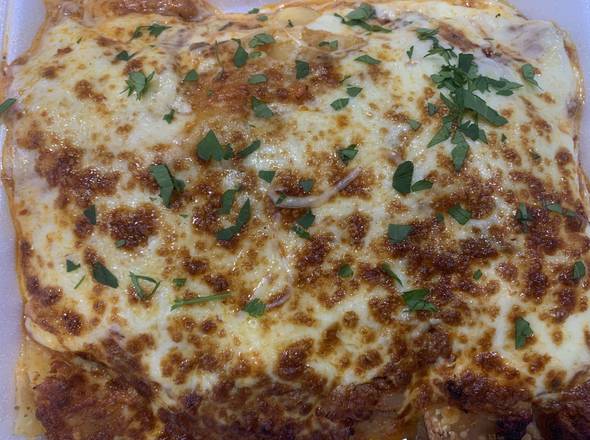 Beef lasagna