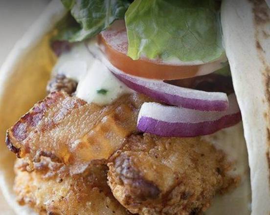 Schnitzel wrap