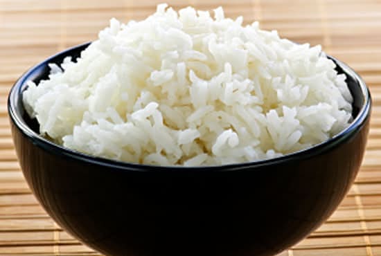 Hot Steamed Rice