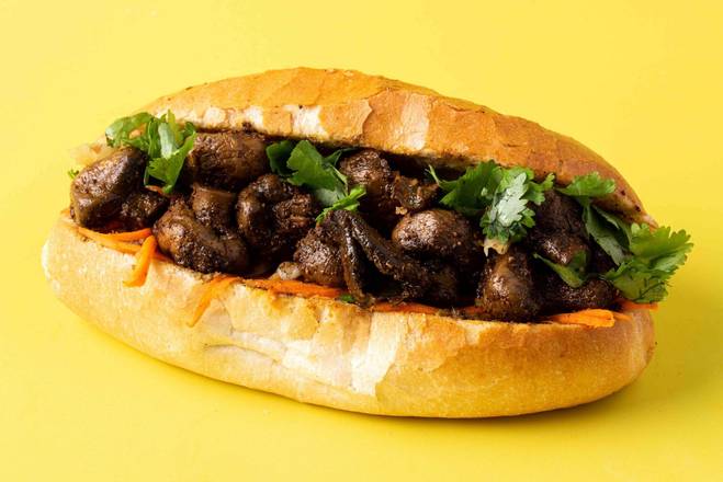 Sautéed Mushroom Banh Mi