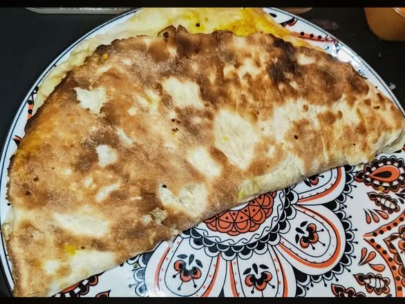 Cheese and Garlic Naan