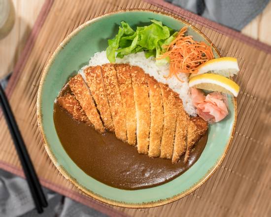 Crumbed Chicken and Japanese Curry