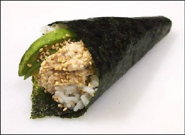 Cooked Tuna Temaki
