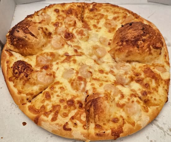 Garlic Prawns Pizza