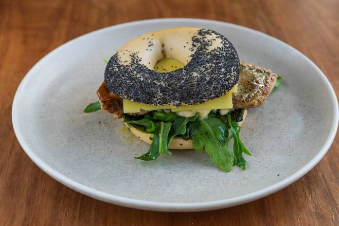 Grilled Chicken Bagel