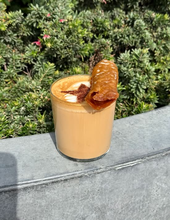 Hot Sticky Date Latte