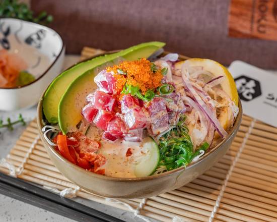 Spicy Raw Tuna Poke Bowl (I)
