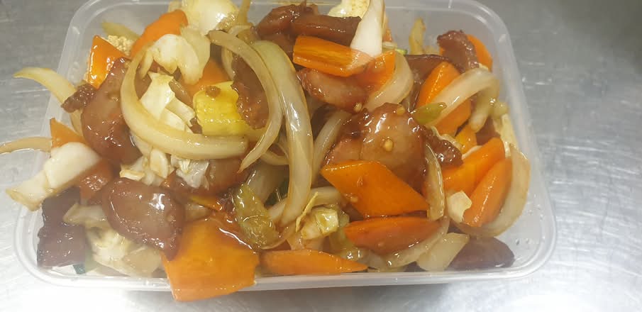 Barbecue Pork with Plum Sauce