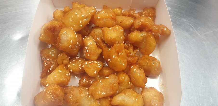 Honey Chicken in Batter