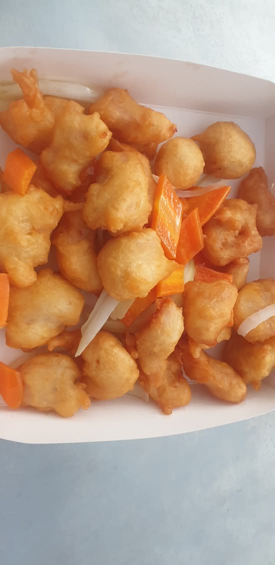 Sweet and Sour Chicken in Batter