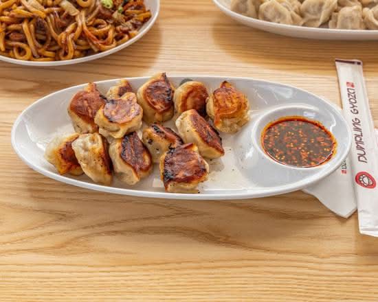 Beef Lamb Pan Fried Dumplings