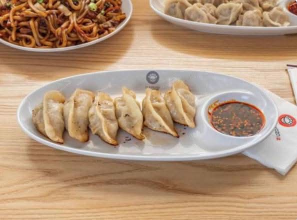 Beef Mushroom Gyoza Pan Fried