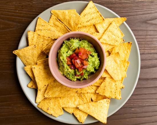 Guacamole and Corn Chips