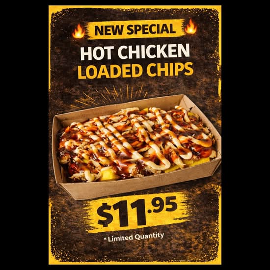 Pulled Chicken Loaded Chips