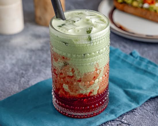 Iced Strawberry Matcha