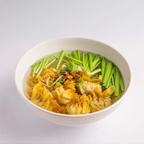 Char Siu Pork and Wontons Noodle Soup