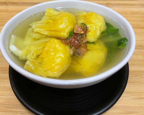 Prawn Wonton with Chicken Soup