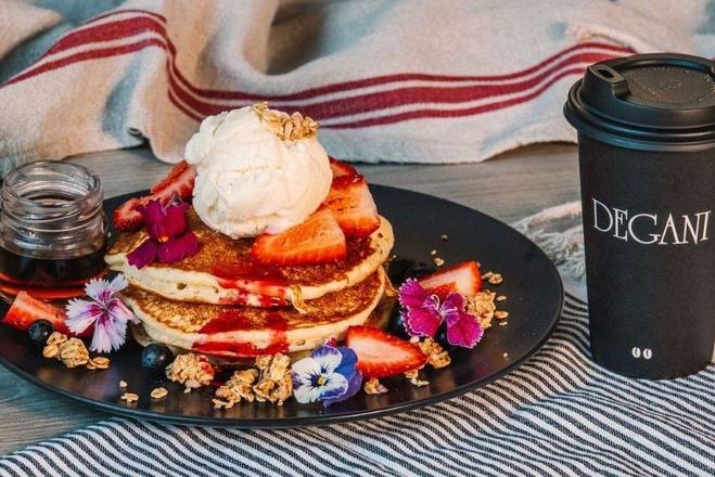Butterscotch Banana Pancakes