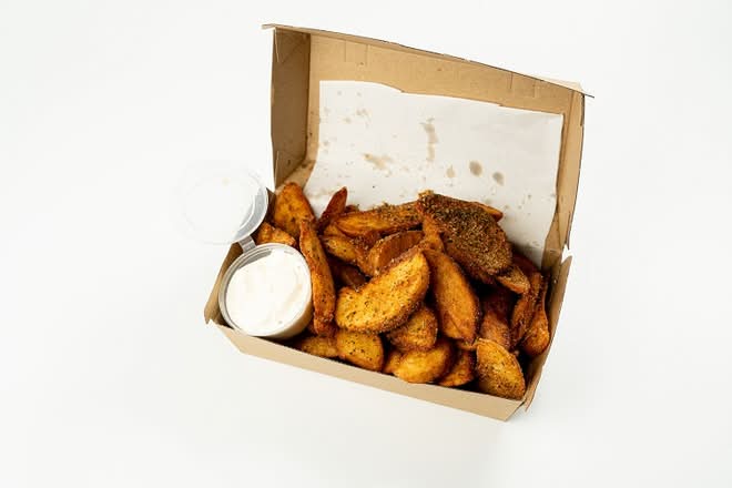 Wedges and Sour Cream