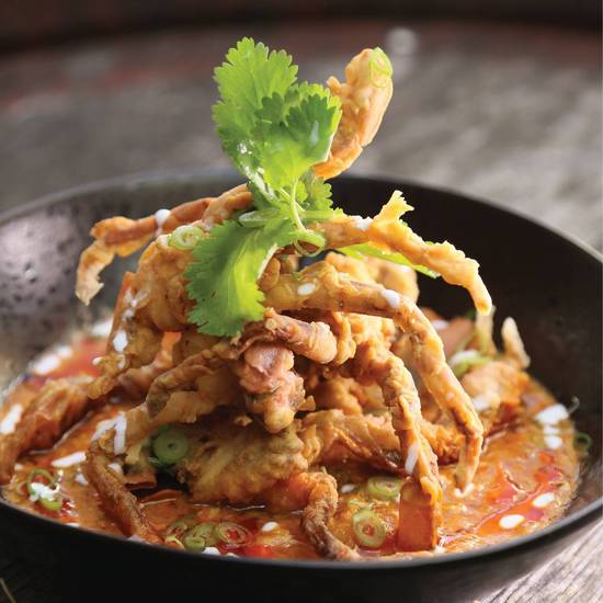 Chilli Jam Crispy Soft Shell Crabs (I)