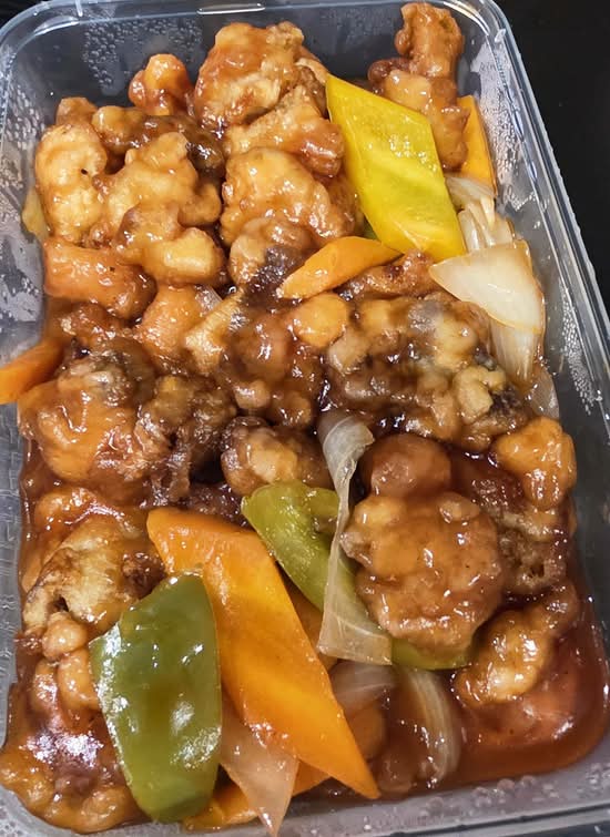 Crispy Pork with Sweet and Sour Sauce