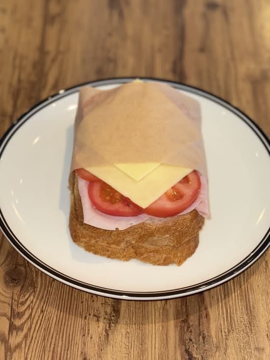 Ham, Cheese and Tomato Toastie