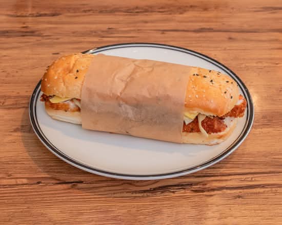 Chicken Schnitzel Slaw Panini