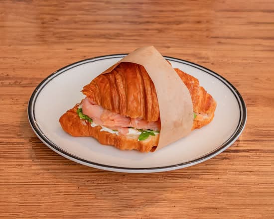 Smoked Salmon & Cream Cheese Croissant