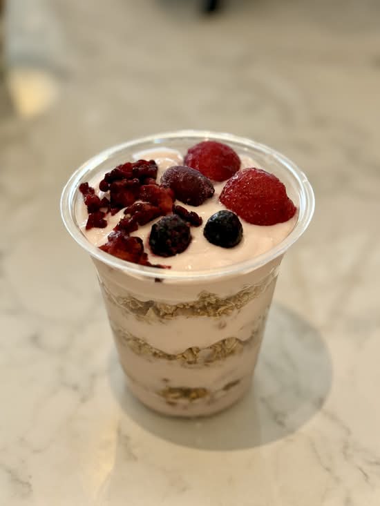 Mixed Berry Yoghurt and Granola Cup