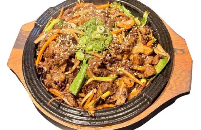 Stir Fried Marinated Beef Loin