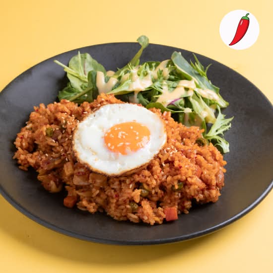 Spicy Chicken Fried Rice