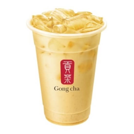 Mango Green Milk Tea