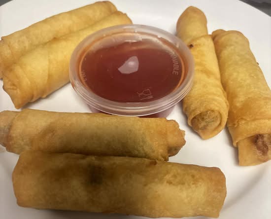 Mini Pork Spring Rolls