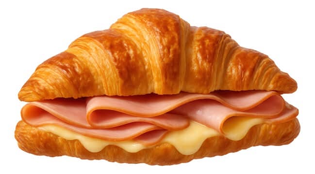 Ham and Cheese Croissant