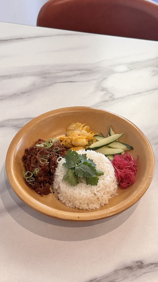 Spicy Pork Rice Bowl
