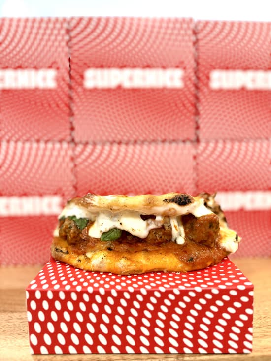 Meat ball panini