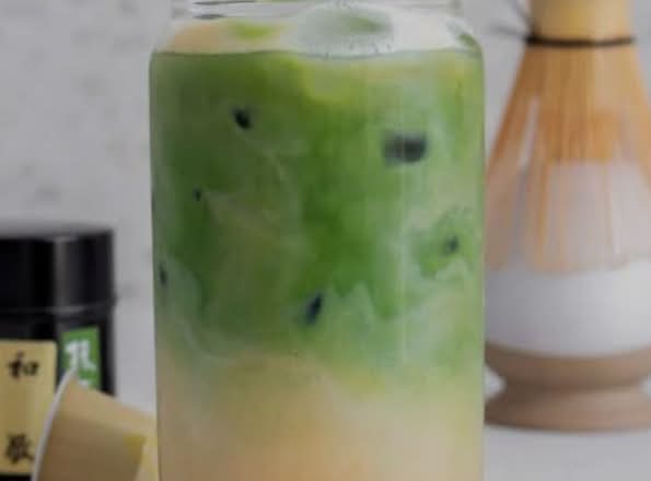 Iced Dirty Matcha