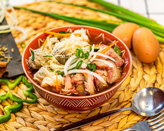Pork Wonton Noodle Soup