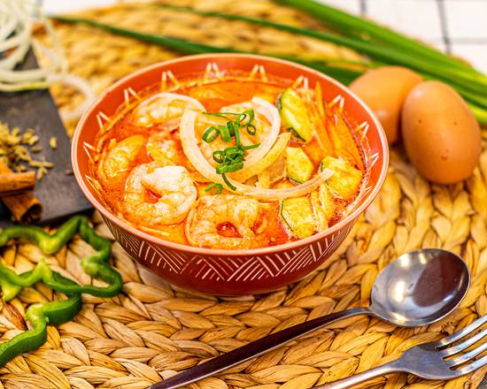 King Prawn Laksa Soup (I)