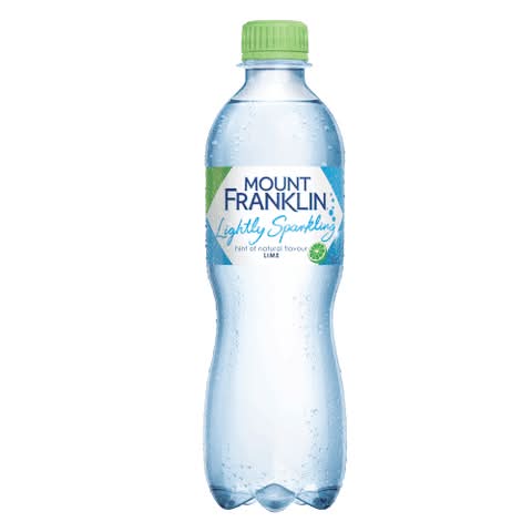 Mt. Franklin Lightly Sparkling Lime Water