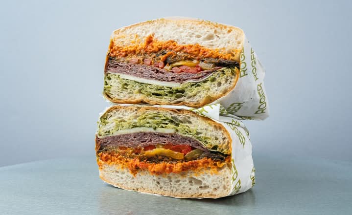 Beef Salami Focaccia