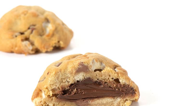 Choc chip loaded cookie