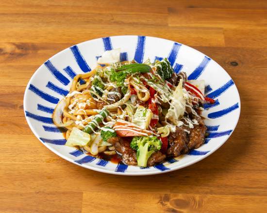 Teriyaki Beef Yaki Udon