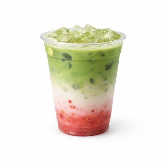 Strawberry Matcha Latte