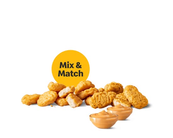 Half n Half Chicken McNuggets - 10pc