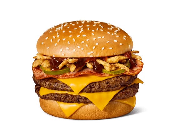 Double Quarter Pounder BBQ Bacon & Crispy Onions